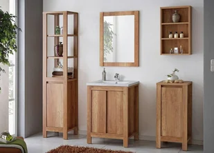 Meble łazienkowe Classic dąb 60 cm - Meble łazienkowe - miniaturka - grafika 1