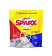 Środki do zmywarek - Asperox Sparx Diamond Lemon 30 szt. – tabletki do zmywarki o cytrynowym zapachu z Turcji - miniaturka - grafika 1