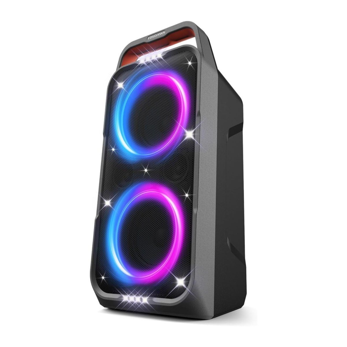 Głośnik Bezprzewodowy Przenośny Bluetooth 240W LED Mocny Dźwięk Mega Bass