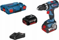Wiertarko-wkrętarki akumulatorowe - BOSCH WIERTARKO-WKRĘTARKA AKU. UDAROWA GSB 18V-60C 2*5.0AH L-BOXX - miniaturka - grafika 1