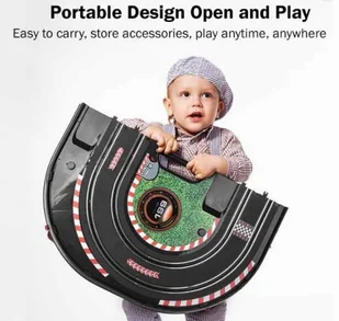 Składany tor wyścigowy Track Speed dla dzieci 6+ Sterowane autka + interaktywne efekty - Tory, garaże, parkingi Składany tor wyścigowy Track Speed dla dzieci 6+ Sterowane autka + interaktywne efekty - Tory, garaże, parkingi - miniaturka - grafika 5