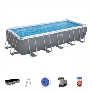 Bestway Basen ogrodowy stelażowy 640 x 274 x 132 cm 12w1 5611Z 5611Z - Baseny ogrodowe - miniaturka - grafika 2