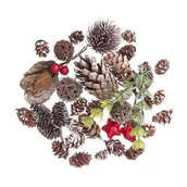 Ozdoby bożonarodzeniowe - Naturalne elementy ozdobne - DpCraft - 50 g - miniaturka - grafika 1