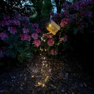 Lampy ogrodowe - Konewka lampa solarna LED 0,06W 3000K IP44 czarny/miedź SW-5015 - miniaturka - grafika 1