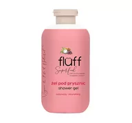 Kosmetyki do kąpieli - FLUFF SUPERFOOD ODŻYWCZY ŻEL POD PRYSZNIC KOKOS I MALINA 500ML - miniaturka - grafika 1