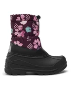 Buty dla dziewczynek - Reima Śniegowce Nefar 5400024A Fioletowy - miniaturka - grafika 1