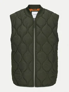 Jack&Jones Kamizelka Koda 12258386 Zielony Regular Fit - Kamizelki męskie - miniaturka - grafika 1
