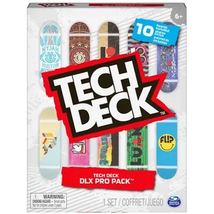 TECH DECK fingerboard 10 szt - Samochody i pojazdy dla dzieci - miniaturka - grafika 1