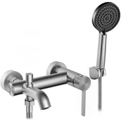 Baterie wannowe i prysznicowe - Rea Bateria wannowa REA FOSTER Nikiel Szczotkowany - miniaturka - grafika 1