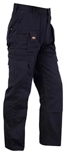 Spodnie męskie - Lee Cooper Lee Cooper Odzież robocza męskie wiele kieszeni łatwa pielęgnacja wytrzymałe ochraniacze na kolana kieszenie bezpieczeństwo praca bojówki spodnie, granatowe, rozmiar 30 W/33 L (długość) LCPNT241 - grafika 1