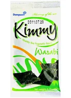 Pasztet i przetwory mięsne - Snacki z alg morskich Kimmy Wasabi 2,7g - Dongwon Yangban - miniaturka - grafika 1