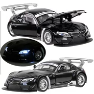 Samochody i pojazdy dla dzieci - Auto BMW Z4 GT3 metalowe Autko Otw. drzwi i maska - miniaturka - grafika 1