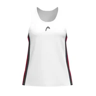 Koszulki i topy damskie - Dziewczęca koszulka Head CLUB 25 Tank Top Girls Red/White 152 cm - miniaturka - grafika 1