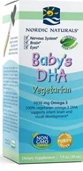 Witaminy i minerały - Omega Pharma NORDIC NATURALS NORDIC NATURALS Baby&apos;s DHA Vegetarian 3 DHA) 30ml - miniaturka - grafika 1