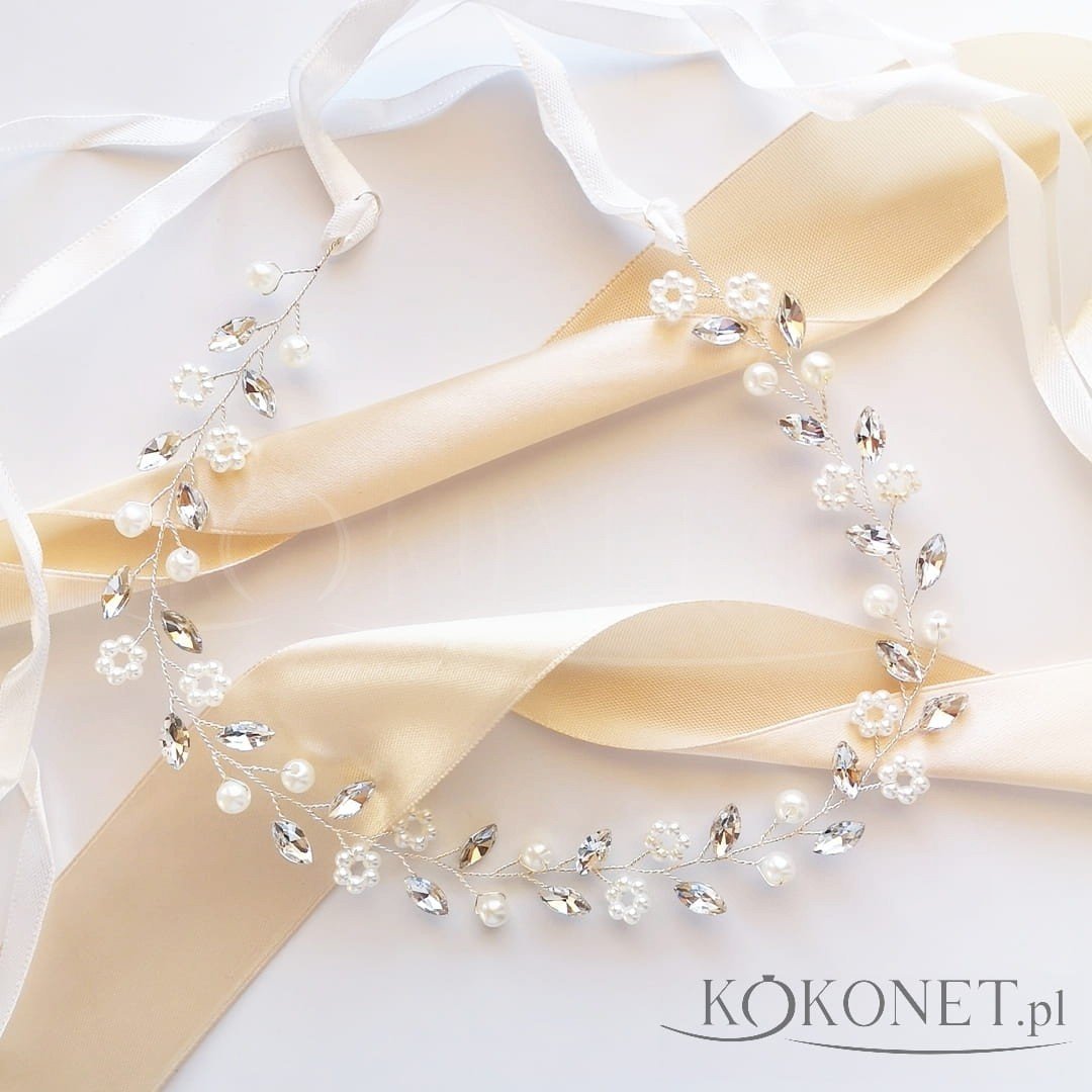 Wianek biżuteryjny srebrny