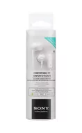 Słuchawki - Sony MDR-EX15AP białe - miniaturka - grafika 1