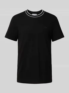 T-shirt z wyhaftowanym logo - Koszulki męskie - miniaturka - grafika 1