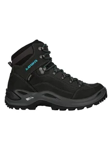 LOWA Skórzane buty turystyczne "Renegade GTX Mid Ws" w kolorze czarnym - Buty trekkingowe damskie - miniaturka - grafika 1