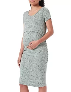 Noppies Sukienka damska Bali Nursing Short Sleeve All Over Print, Lily Pad - P966, 44 - Sukienki ciążowe - miniaturka - grafika 1