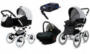 Wózki dziecięce - Babylux Margaret 4w1 + baza isofix 5903890854423 - miniaturka - grafika 1