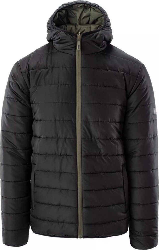 Kurtka męska Magnum Cameleon II dwustronna czarno-oliwkowa rozmiar S