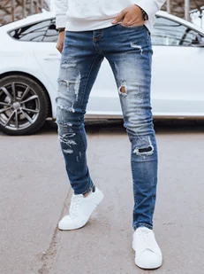 Dstreet Męskie spodnie jeansowe Prophes jeans 33 - Spodnie męskie - miniaturka - grafika 1