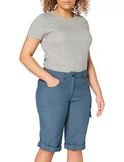 Spodnie damskie - Lafuma Lafuma spodnie damskie typu Capri, 3  4 W, długość 3/4, lekki i odstraszający komary materiał  wędrówki, trekking, lifestyle, kolor niebieski LFV11773_8604_38 - grafika 1
