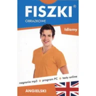Książki do nauki języka angielskiego - Cztery Głowy praca zbiorowa Fiszki obrazkowe. Idiomy - angielski - miniaturka - grafika 1