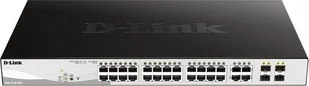 D-Link DGS-1210-28P/E 24 PoE 10/100/1000 - Switche - miniaturka - grafika 1