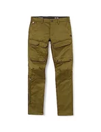 Spodnie męskie - G-STAR RAW Front Pocket Slim Cargo Spodnie Męskie Dżinsy, Dark Olive, 31W / 30L - miniaturka - grafika 1