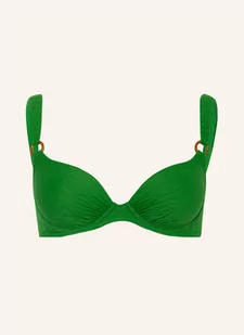 Watercult Góra Od Bikini Z Fiszbinami Bamboo Solids gruen - Stroje kąpielowe - miniaturka - grafika 1