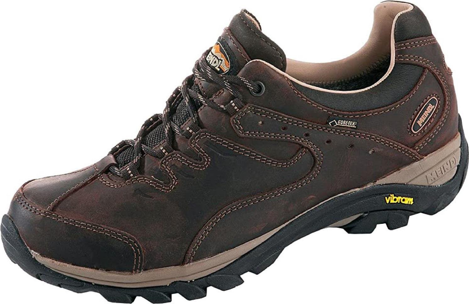 Męskie buty turystyczne Meindl Caracas GTX ciemnobrązowe