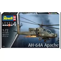 Helikopter do sklejania 1:144 63824 AH-64A Apache Revell + 3 farbki, pędzelek, klej Cobi - Modele do sklejania - miniaturka - grafika 1
