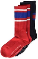 Skarpetki damskie - Tommy Hilfiger Skarpety dziecięce, z flagą (2 sztuki), niebieski (midnight blue), 27-30 - miniaturka - grafika 1