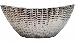 OSŁONKA STORCZYK WAZON DONICA LUSTRZANA doniczka srebro BX21-XL - Donice - miniaturka - grafika 1