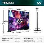 Telewizory - HISENSE QLED 65E7S PRO - miniaturka - grafika 1