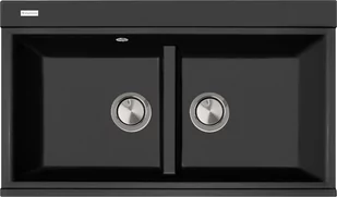Zlew PLADOS LUX 86.20 CZARNY MAT (black mat 70) (LX862070) - Zlewozmywaki - miniaturka - grafika 1