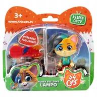 Figurki dla dzieci - 44 Koty - figurka z akcesoriami: kotek Lampo 80149 - miniaturka - grafika 1