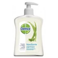 Mydła - Dettol Antybakteryjne mydło w płynie Aloes i Witamina E 250 ml - miniaturka - grafika 1