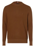 Swetry męskie - Tommy Hilfiger - Sweter męski, brązowy - miniaturka - grafika 1