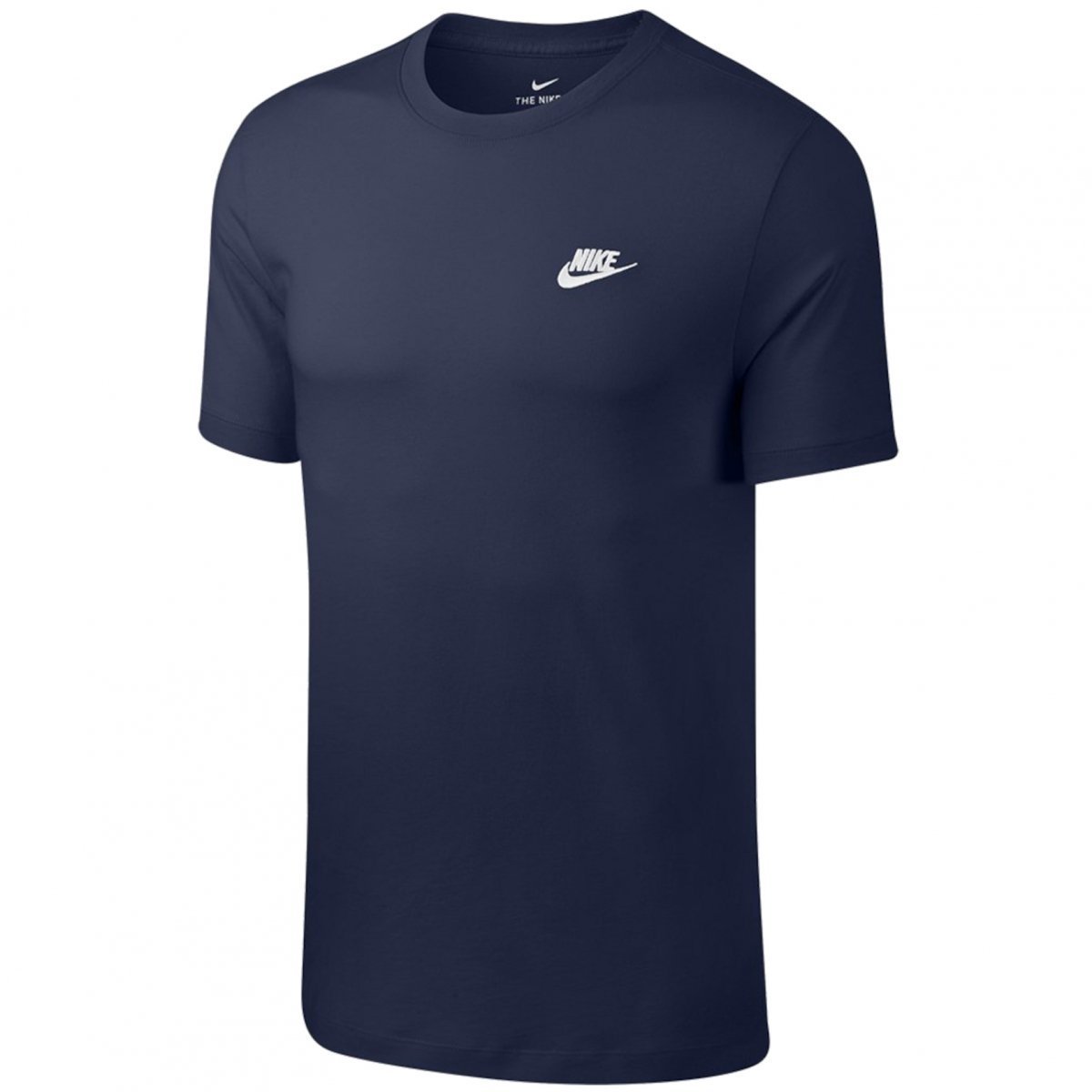 Nike t-shirt koszulka męska sportowa granatowa bawełna 827021-475 S