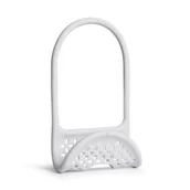 Akcesoria łazienkowe - Uchwyt na gąbkę/szczotkę UMBRA Caddy, biały, 26x11x0,8 cm - miniaturka - grafika 1