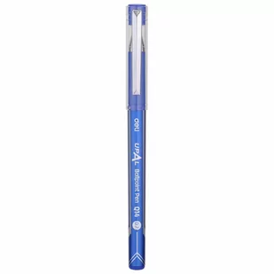 Pióro kulkowe Deli Q14BL 0,7mm niebieskie - Pióra kulkowe - miniaturka - grafika 1