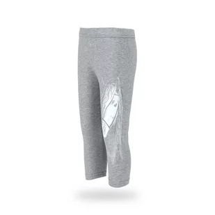 HURTIMEX, Legginsy dziewczęce, 3/4, rozmiar 104 - Spodnie i spodenki dla dziewczynek - miniaturka - grafika 1