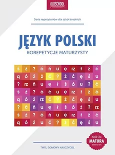 Język polski. Korepetycje maturzysty - E-booki - lektury - miniaturka - grafika 1