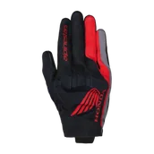 Rękawice motocyklowe - Rękawice motocyklowe Alpinestars Honda Reef V2 Czarny/Ciemnoszary/JasnoczerwonyXL - miniaturka - grafika 1
