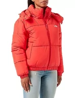 Kurtki damskie - FILA Damska kurtka z bukiem, czerwony (True Red), L - miniaturka - grafika 1