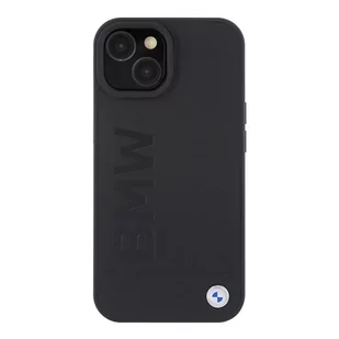 BMW BMHMP15SSLLBK iPhone 15 6.1" czarny/black Magsafe hardcase Signature Logo Imprint - Etui i futerały do telefonów - miniaturka - grafika 3