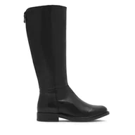 Kozaki damskie - Kozaki Lasocki OCE-FOCUS-21 Czarny - miniaturka - grafika 1