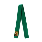 Kimona, stroje i obuwie - Pas Zielony do kimona KARATE JUDO AIKIDO 300 - miniaturka - grafika 1